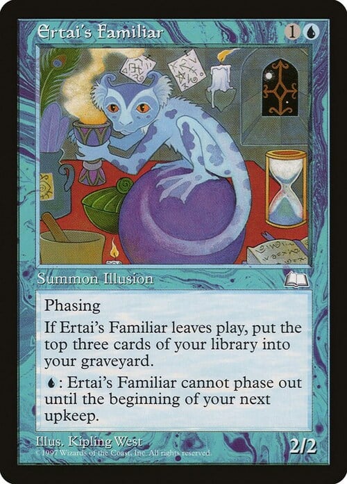 Ertai's Familiar Card Front