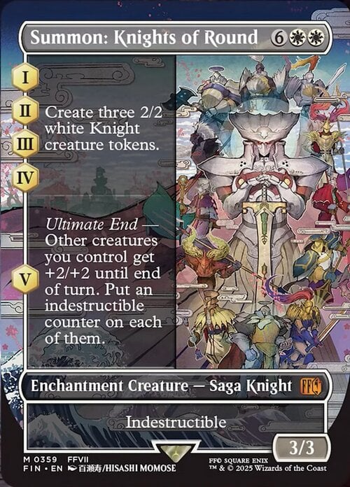 Summon: Knights of Round Card Front