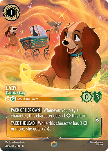 Lady - Decisive Dog Card Front