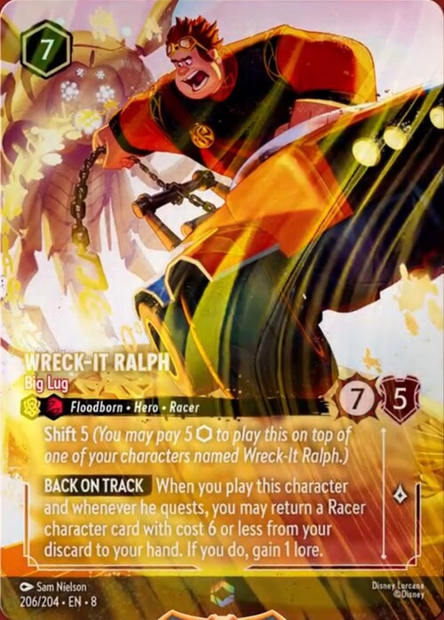 Wreck-It Ralph - Big Lug Card Front