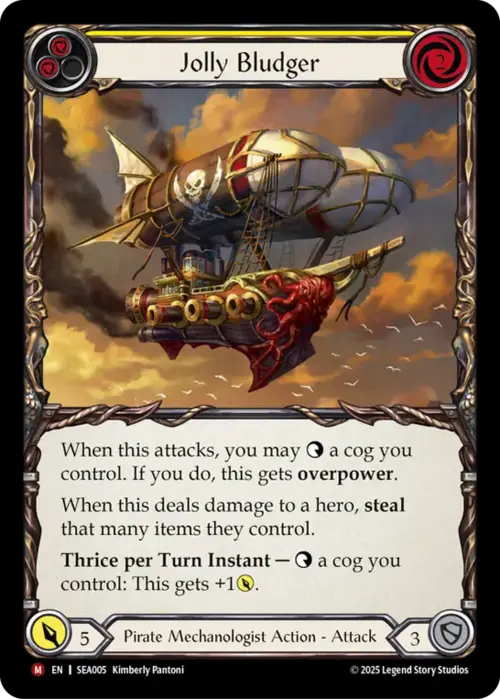 Jolly Bludger Card Front