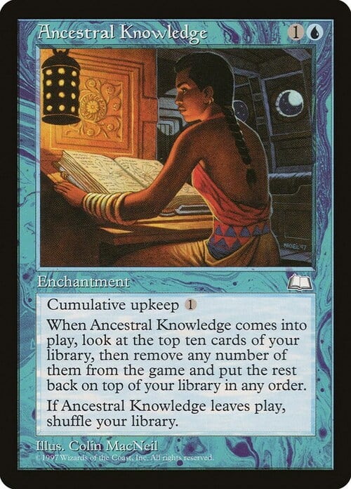 Ancestral Knowledge Card Front