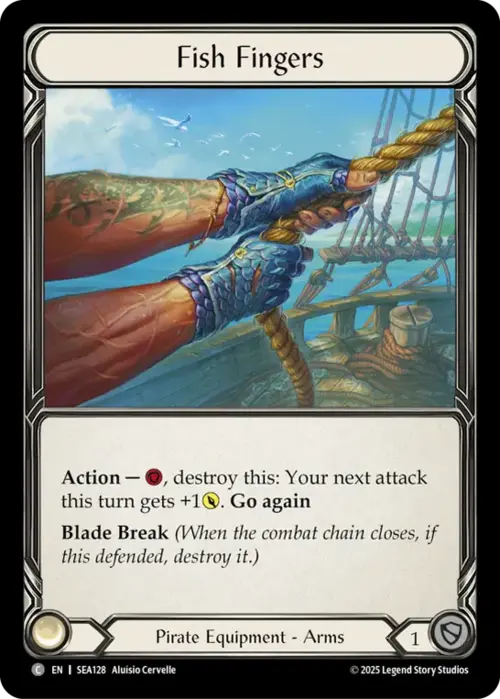 Fish Fingers Card Front