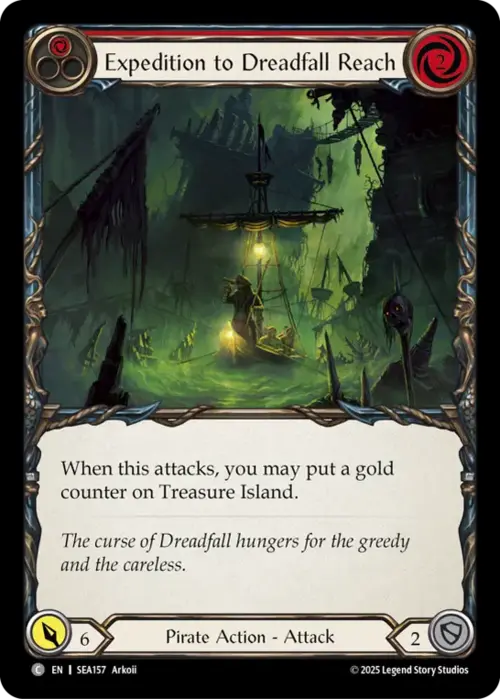Expedition to Dreadfall Reach Card Front