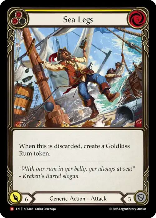 Sea Legs Card Front
