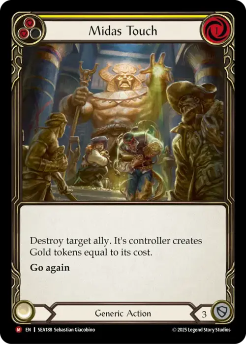 Midas Touch Card Front