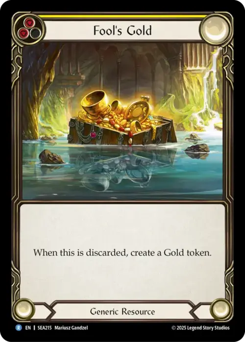 Fool's Gold Card Front