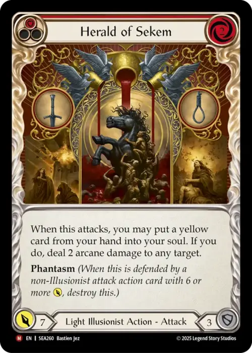 Herald of Sekem Card Front