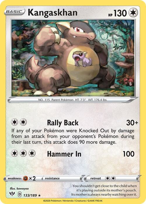 Kangaskhan Card Front