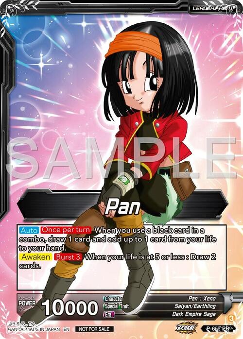 Pan // Pan, Journey Through Time Card Front
