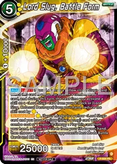 Lord Slug, Battle Form Card Front