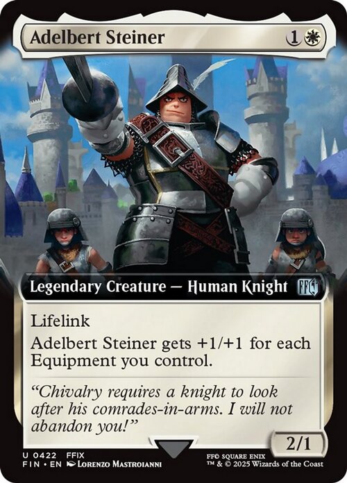 Adelbert Steiner Card Front
