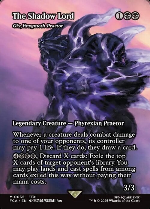 Gix, Yawgmoth Praetor Card Front