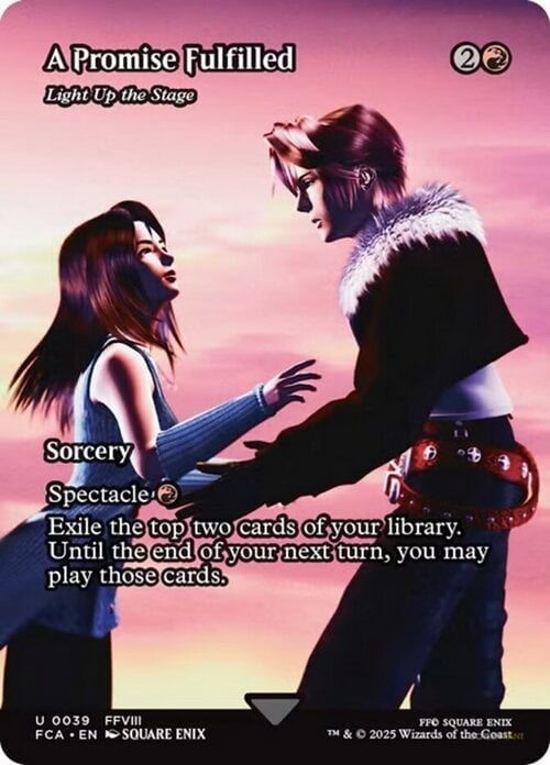 Light Up the Stage Card Front