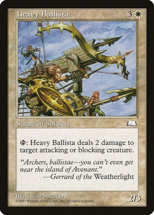 Heavy Ballista Card Front