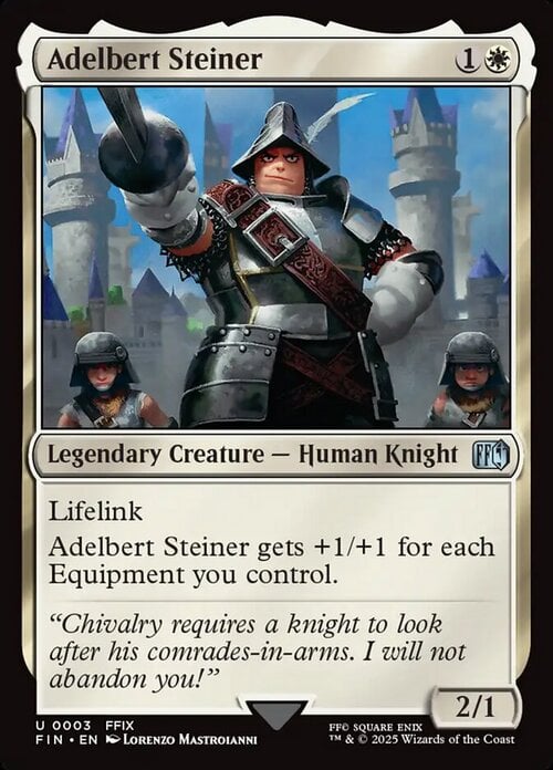 Adelbert Steiner Card Front