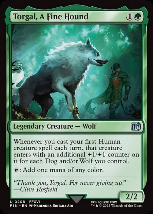 Torgal, A Fine Hound Card Front