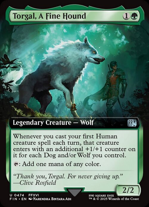 Torgal, A Fine Hound Card Front