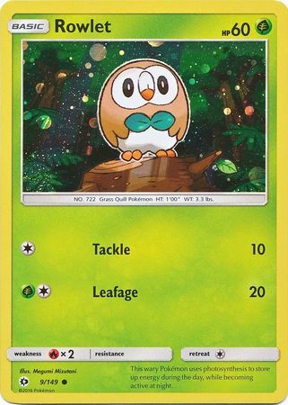 Rowlet Card Front