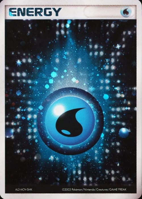 Water Energy Card Front