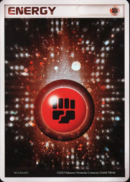 Fighting Energy Card Front