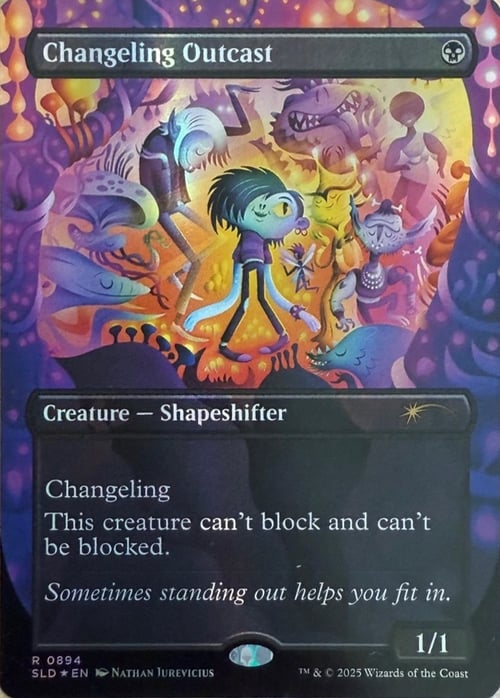 Changeling Outcast Card Front