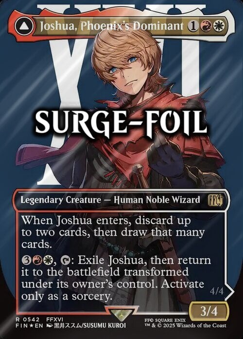 Joshua, Phoenix's Dominant // Phoenix, Warden of Fire Card Front