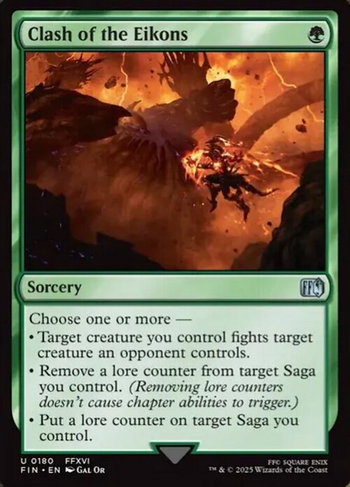 Clash of the Eikons Card Front