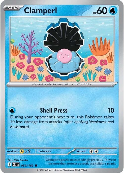 Clamperl Card Front