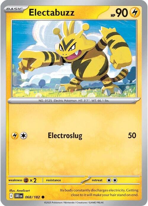 Electabuzz Card Front