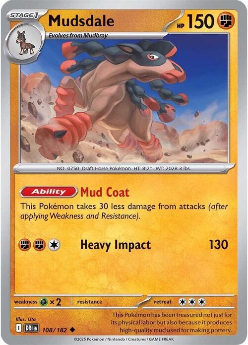 Mudsdale Card Front