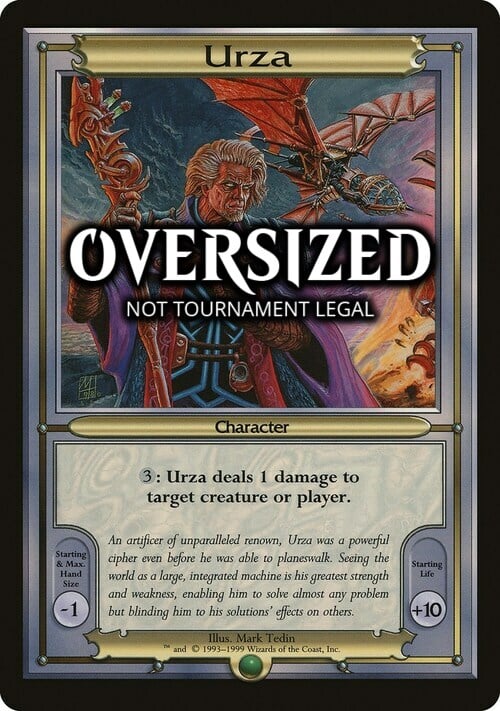 Urza Card Front