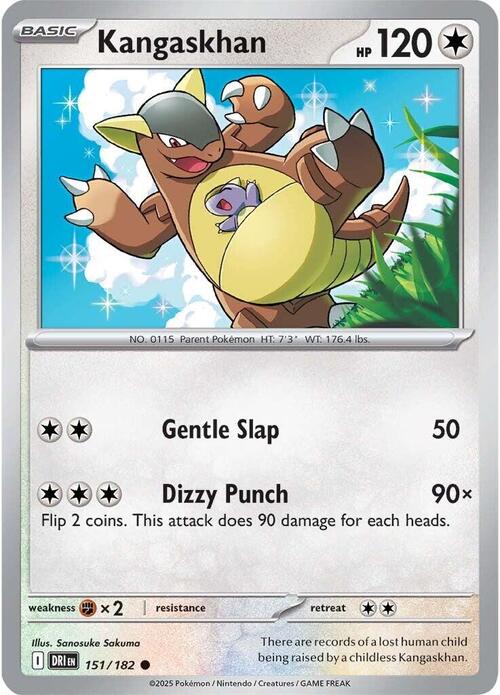 Kangaskhan Card Front