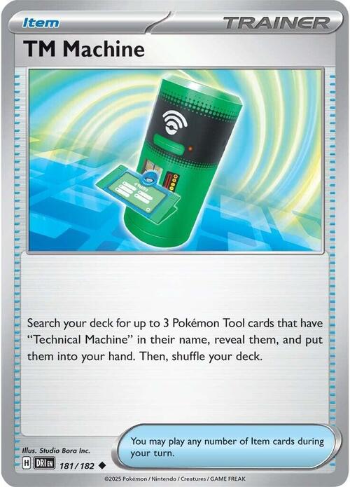 TM Machine Card Front
