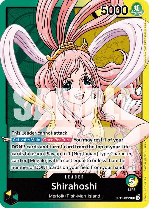 Shirahoshi Card Front