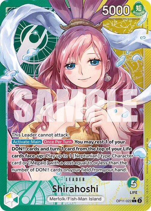 Shirahoshi Card Front