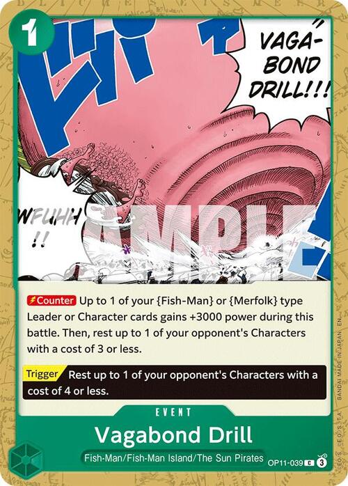 Vagabond Drill Card Front