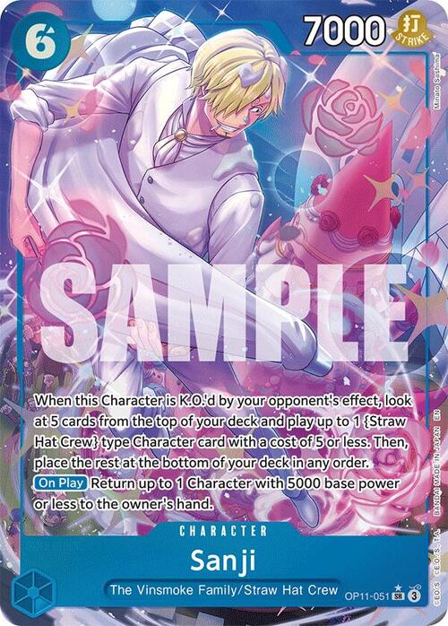Sanji Card Front