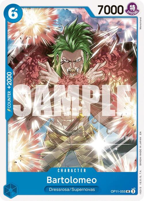 Bartolomeo Card Front