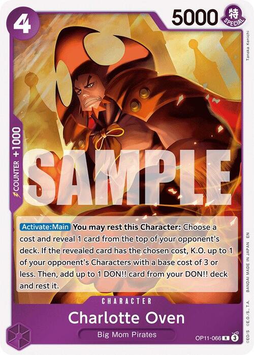 Charlotte Oven Card Front