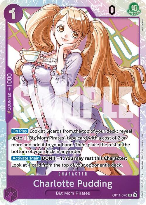 Charlotte Pudding Card Front