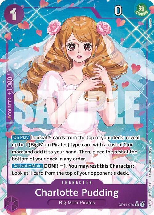 Charlotte Pudding Card Front
