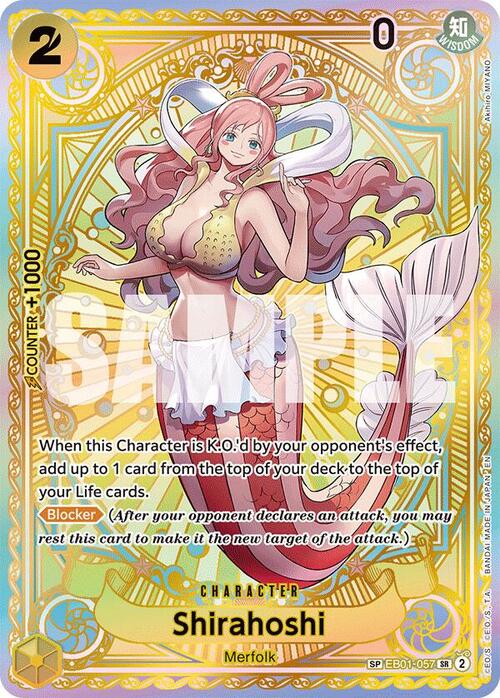 Shirahoshi Card Front
