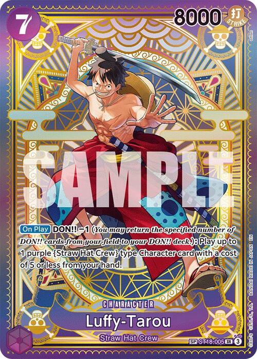 Luffy-Tarou Card Front