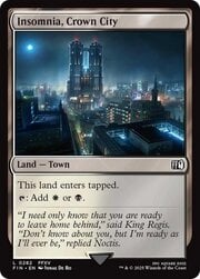 Insomnia, Crown City 282