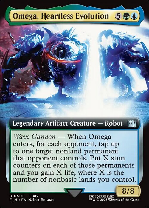 Omega, Heartless Evolution Card Front