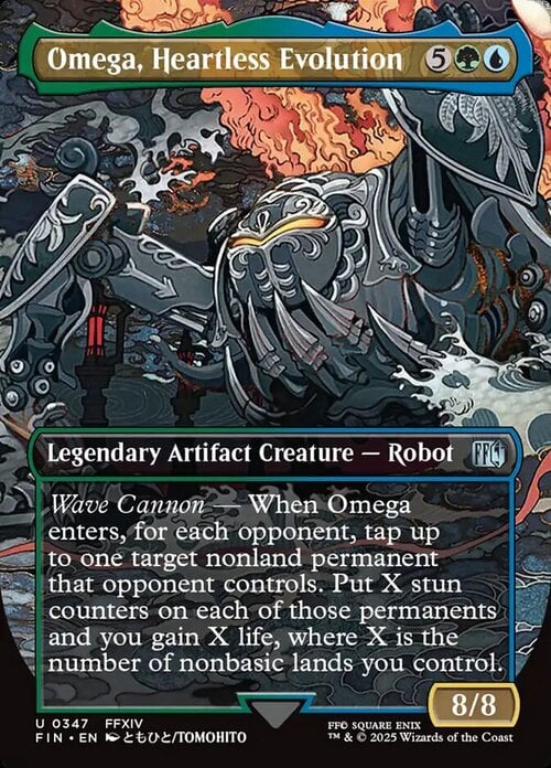 Omega, Heartless Evolution Card Front