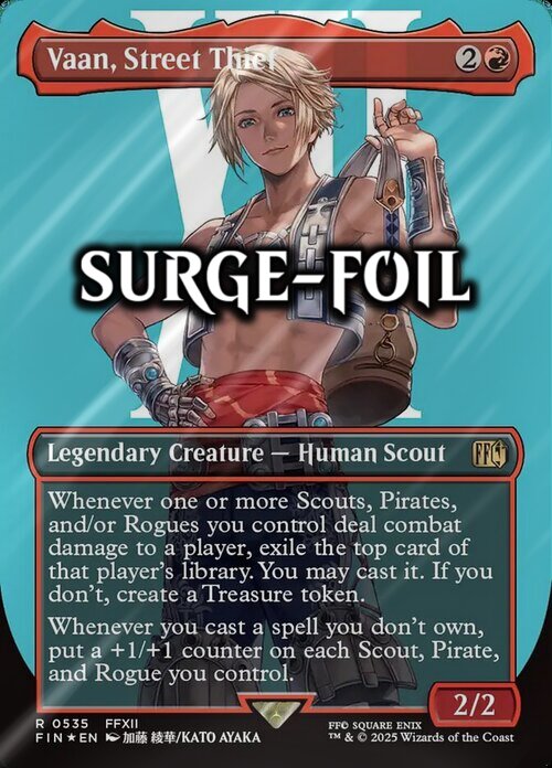 Vaan, Street Thief Card Front