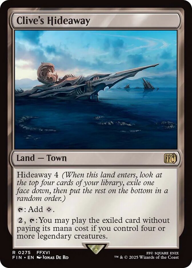 mtg final fantasy clive Clive, Ifrit's Dominant // Ifrit, Warden...| Magic: The Gathering Card Vial Smasher deals damage equal to that spells mana value to that player or a planeswalker that player controls Clive - Hidden Legends -
