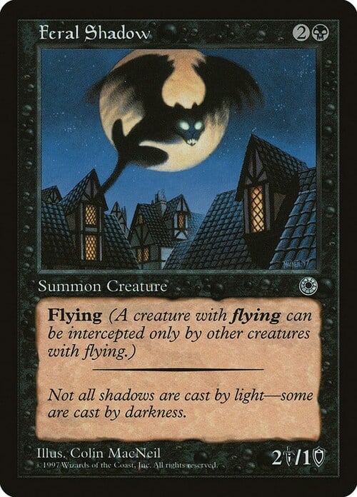 Feral Shadow Card Front